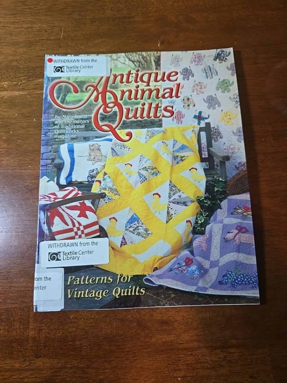 Mary Koval's Antique Animal Quilts by Mary Koval (2002, Trade Paperback)